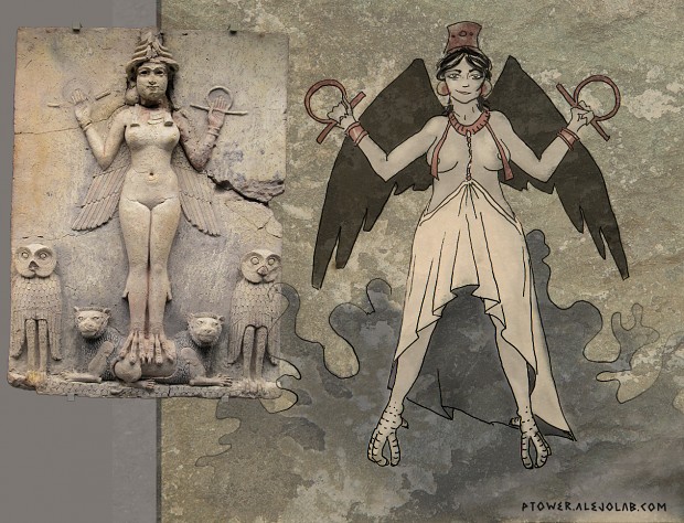 Lilith as Ishtar