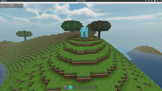 Testing WorldCraft on Linux :D