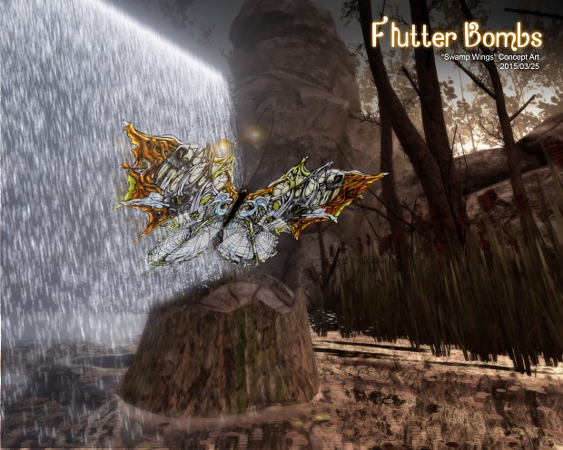Flutter Bombs! - Swamp Wings Concept Art