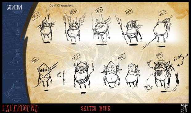 Minion Sketches and Concepts