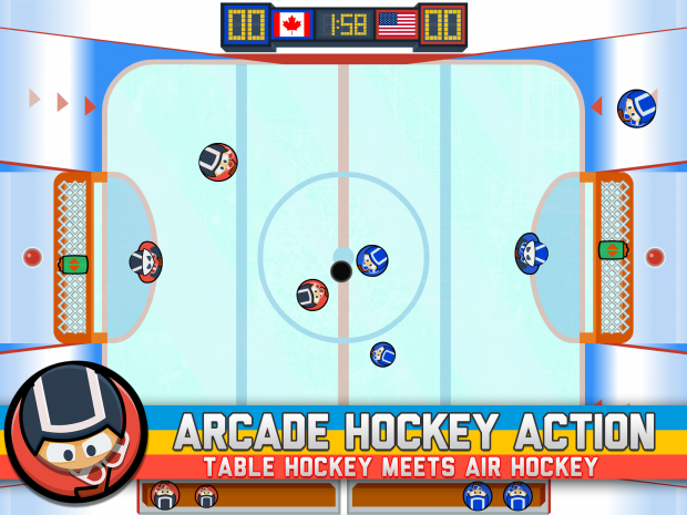 Across The Table - Hockey - Screenshot 1