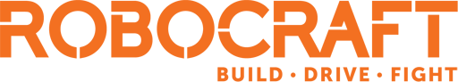 The Robocraft logo - orange version