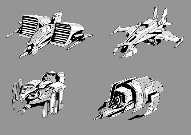 New spaceships concept art