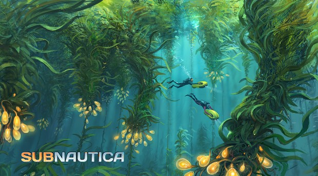 Subnautica Concept Art: Kelp Forest