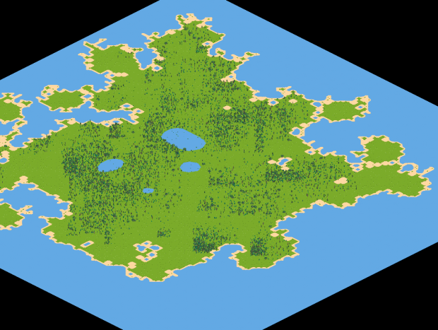 Random forests, lakes and bushes