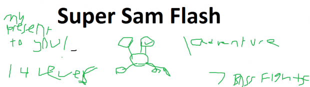 Super Sam Flash Offical Artwork
