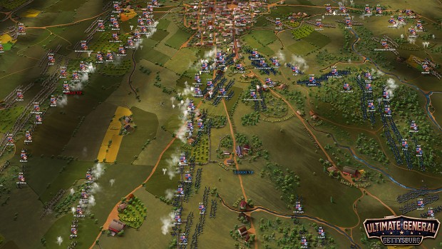 Ultimate General: Gettysburg gameplay images