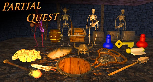 Partial Quest - Dev Assets: All the temp assets