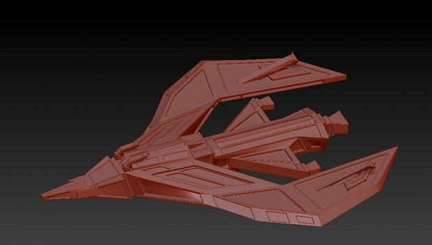 Star Conquest - Modelled Ship