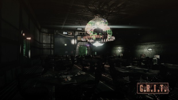 Holographic Globe/Cafeteria