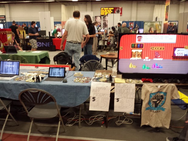 Boston Festival of Indie Games Booth