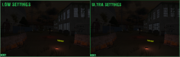 LOW/ULTRA GRAPHICS COMPARSION