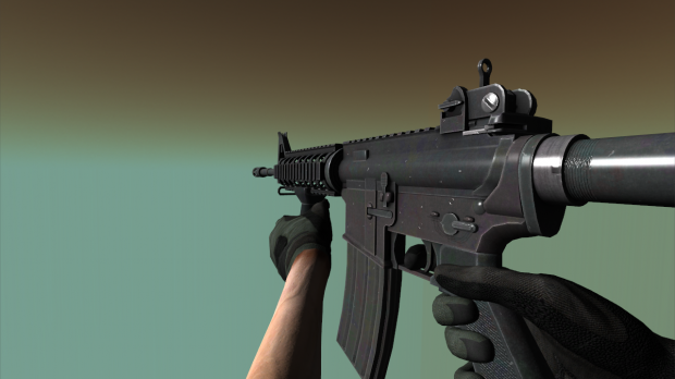 REPLACED OLD M4 AND MADE NEW ANIMATIONS