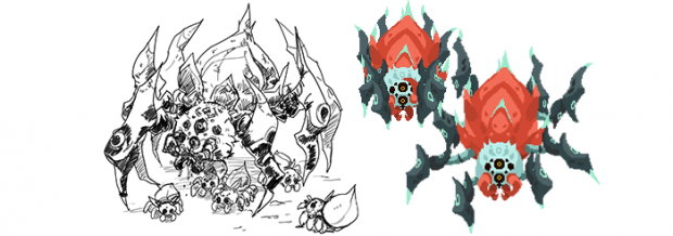 More Concept Art of Characters and Enemies!