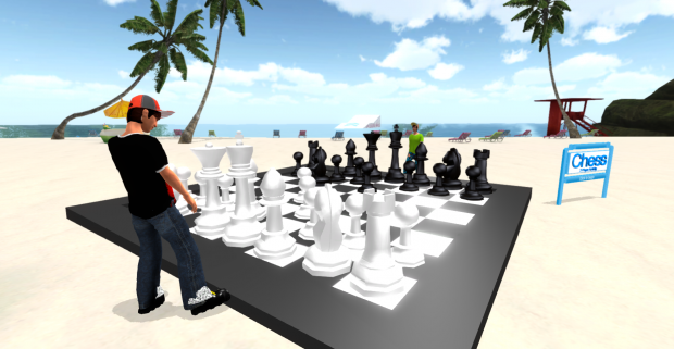 Chess on the Beach