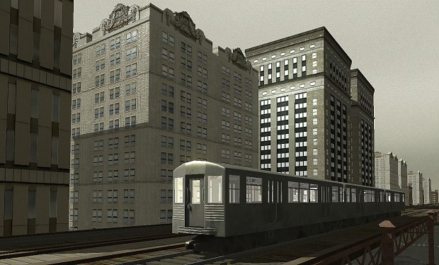 Elevated Train added to procedural cities!
