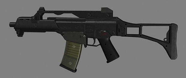 G36C Rifle - This should help clean up the streets