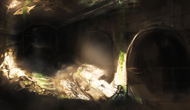 Concept of The Sewer's beneath Pest's Mansion