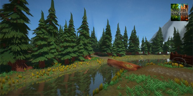 New screen shot! ~ Mountain River