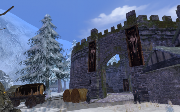 Screen Shot of Gates of Starting Town.