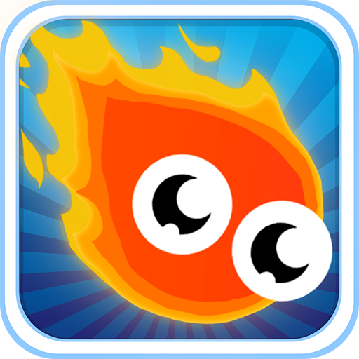 Flame Run App Icon Art