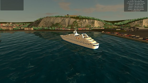 european ship simulator open sea