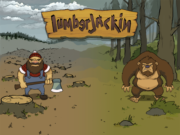 Lumberjackin' Title