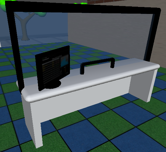 New Cashier's Desk Model