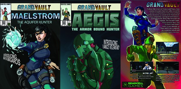 PGV Comic Themed Posters