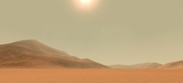 Mars scene