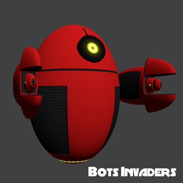 Bots Invaders - Update: weapons