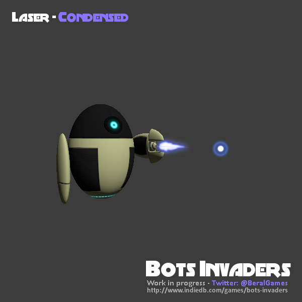 Bots Invaders - Laser ammunition