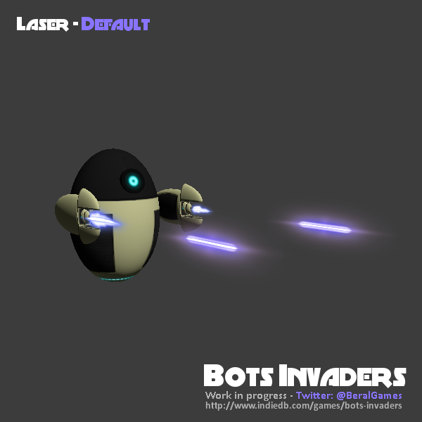 Bots Invaders - Laser ammunition