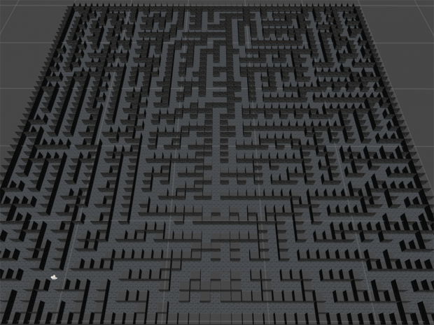 Crystal Rift Generated Maze