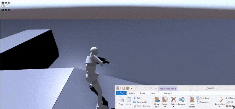 Inverse Kinematic Feet and Aiming