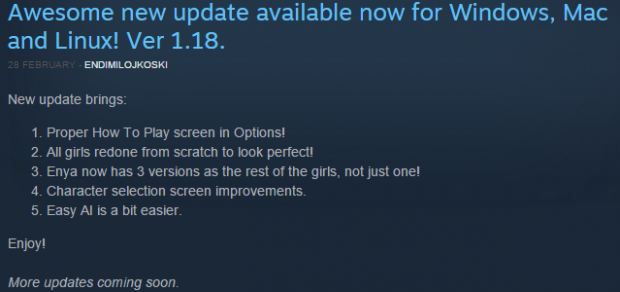 3rd update, version 1.18