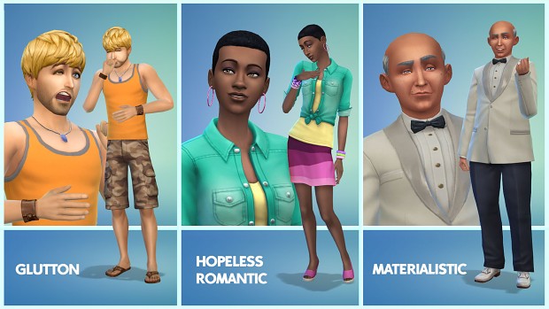 The Sims 4 Create A Sim Personality Traits