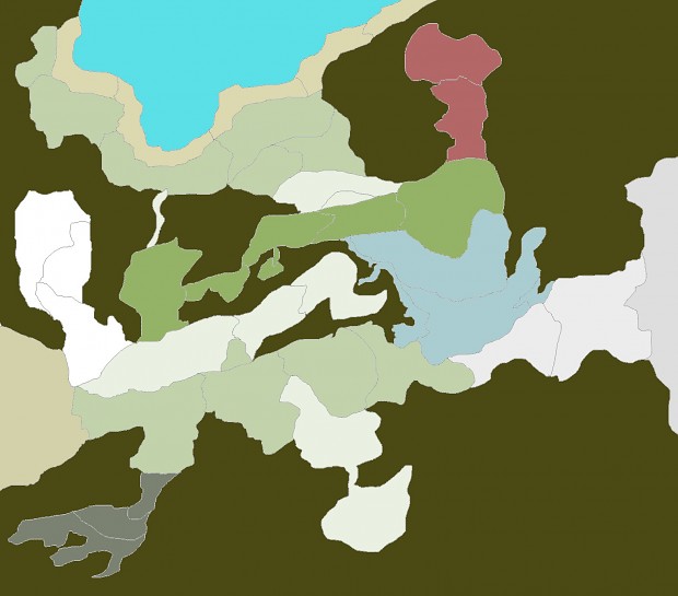 Ancient Hills Development Map