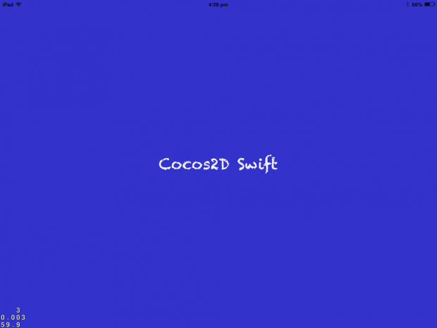 Cocos2D in Swift Hello World template