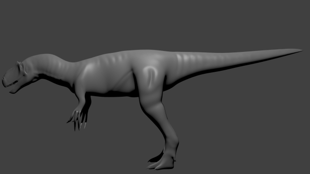 Allosaurus model update