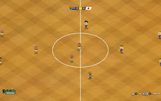 South Africa vs. Japan - match start