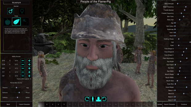 Customise Tribe Screenshots