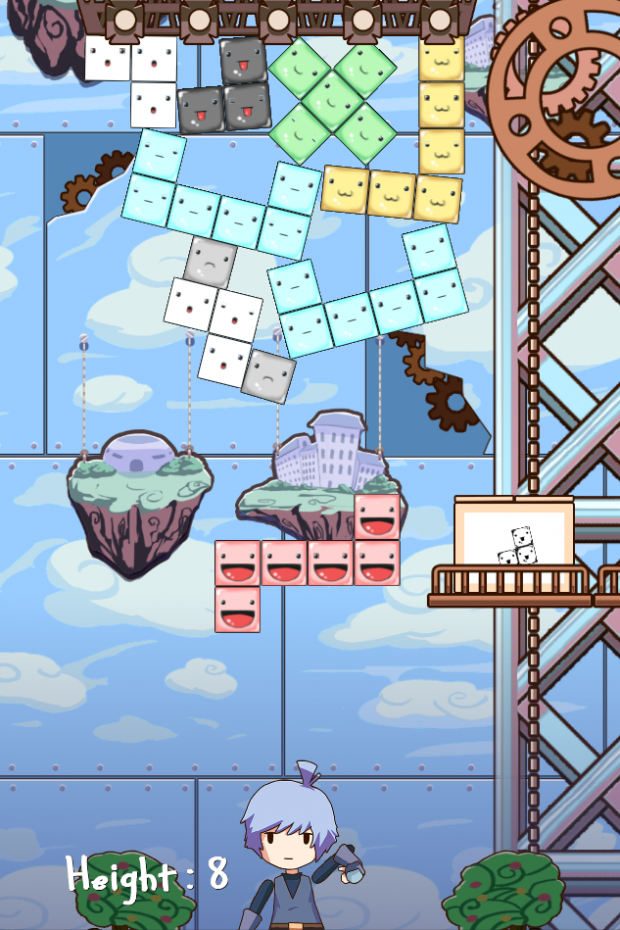 Cubes Stacker Factory - In game 02