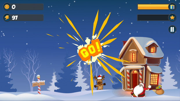 Santas Christmas Slam - Gameplay Screens