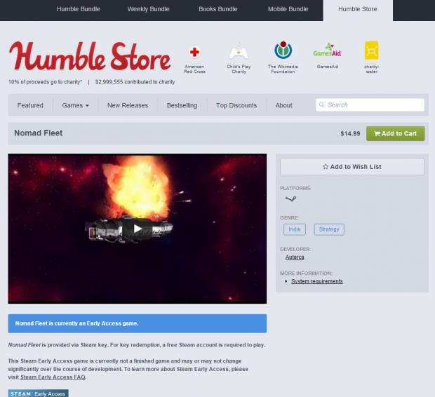 Now on the Humble Store too!