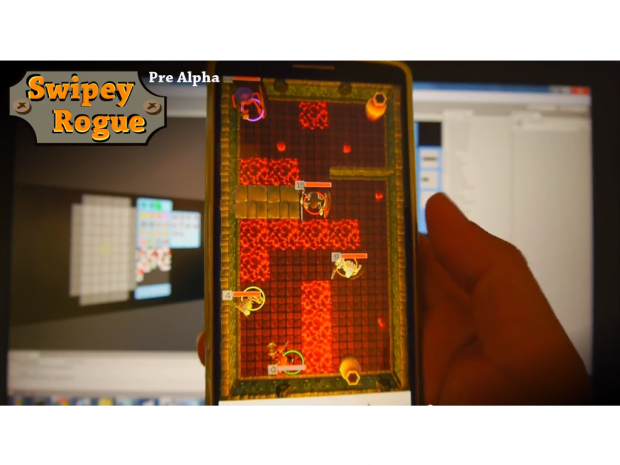 Swipey Rogue (dev progress 05) - mobile gameplay