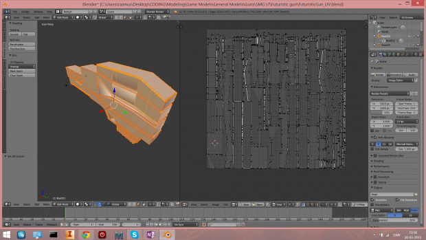 UV MAPPING: the SMG