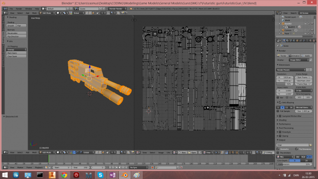 UV MAPPING: the SMG_FINISHED