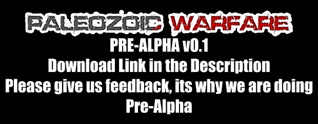 Paleozoic Warfare Pre-Alpha v0.1 Release