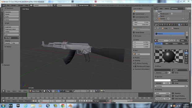 Ak-47 (Finished)
